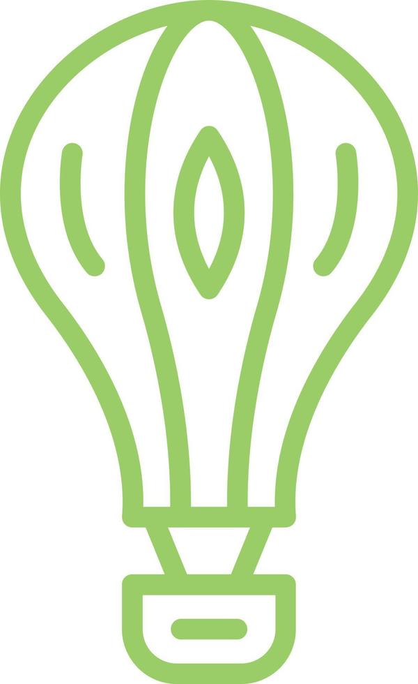 Air Ballon Vector Icon Design
