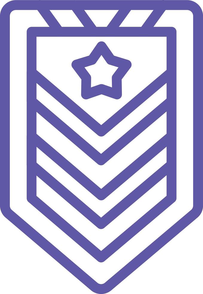 Army Chevron Vector Icon Design