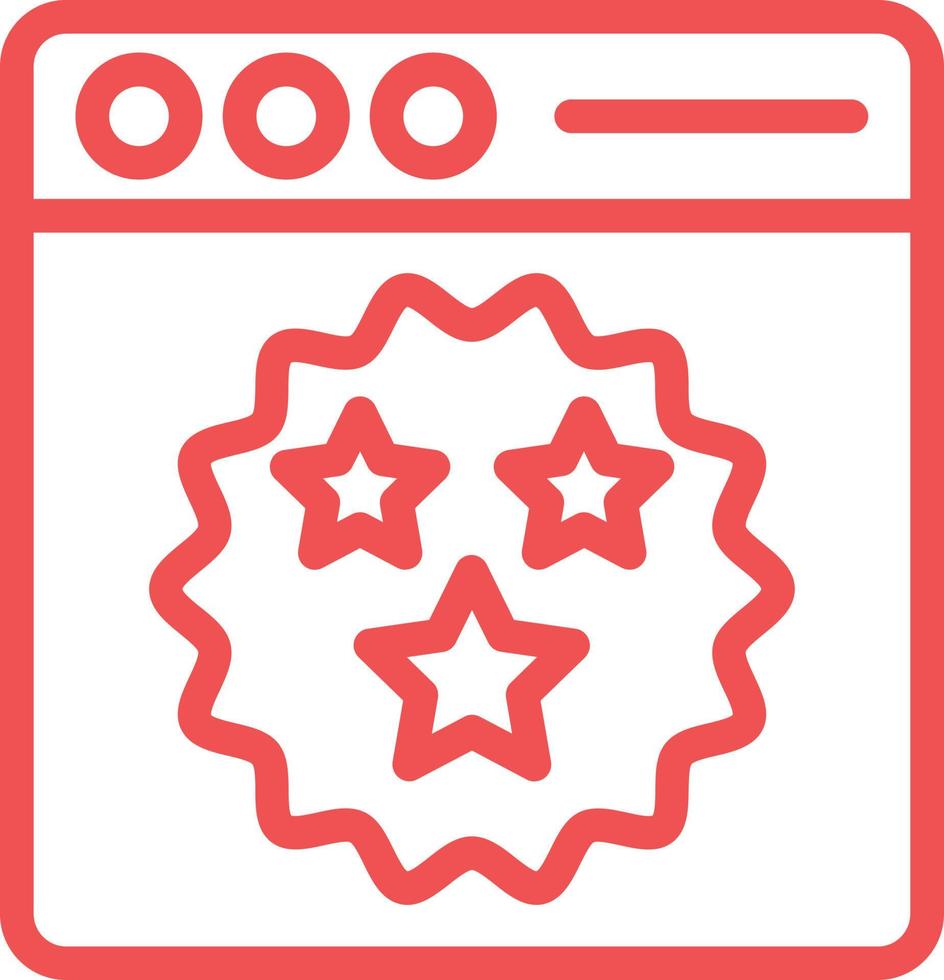 Reputation Vector Icon Design