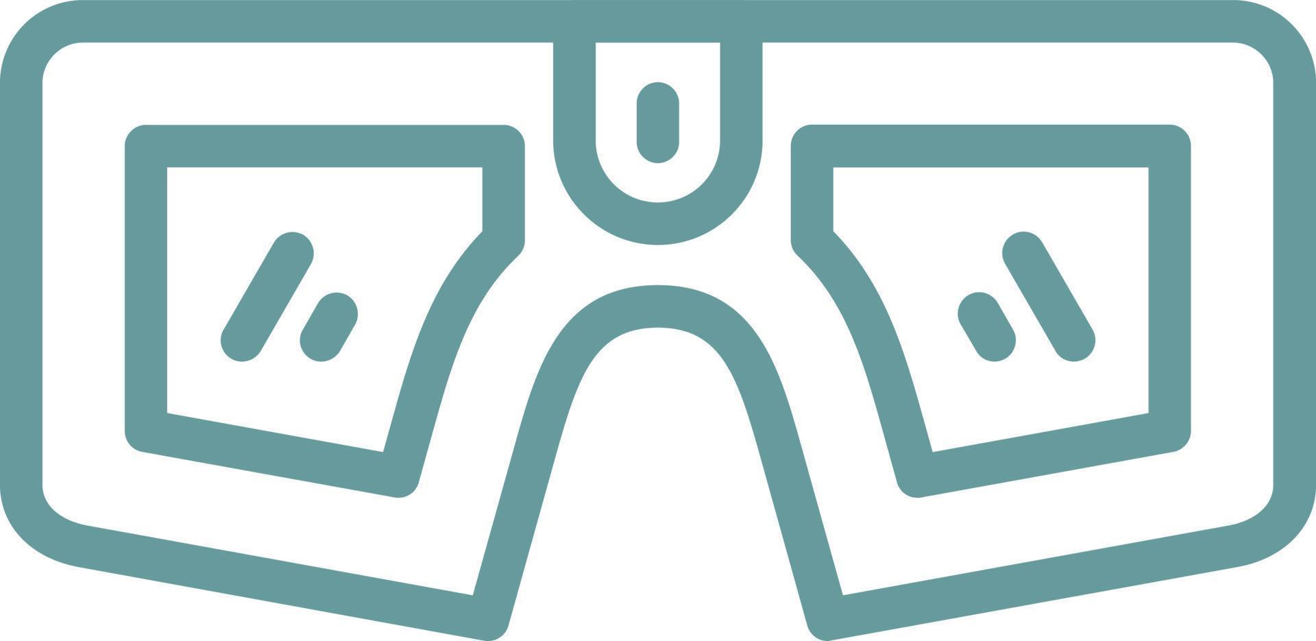 Virtual Reality Vector Icon Design