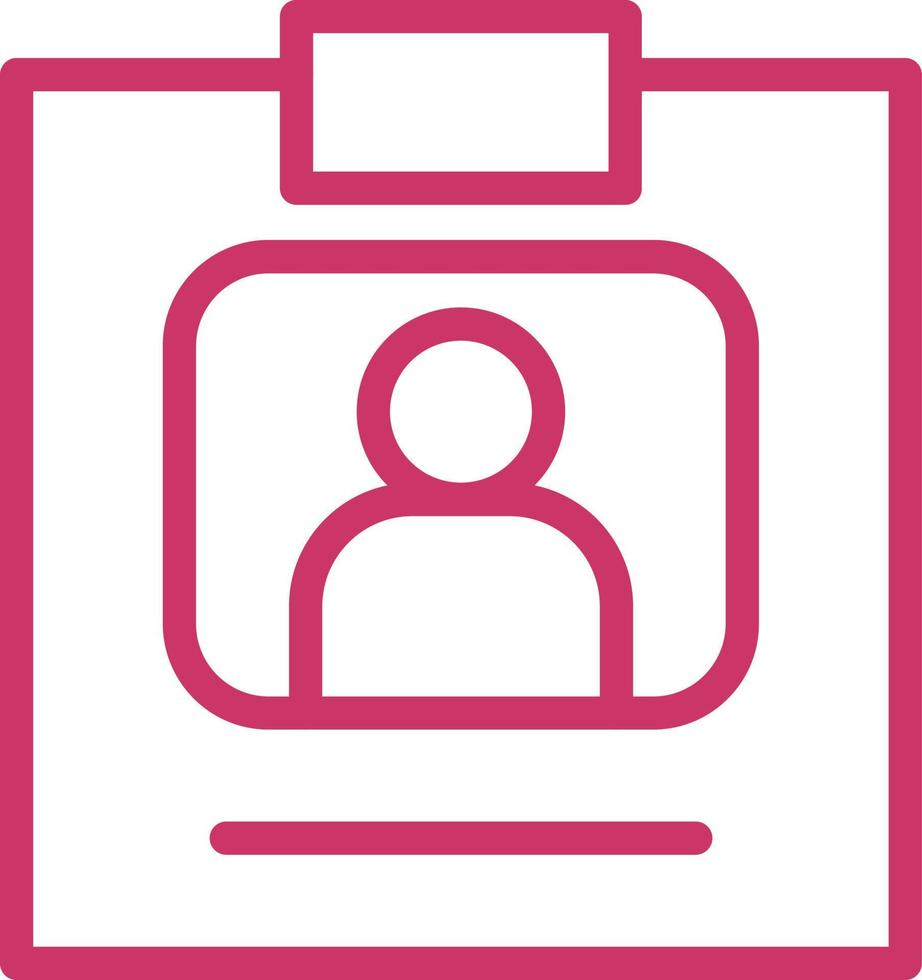 Press Pass Vector Icon Design