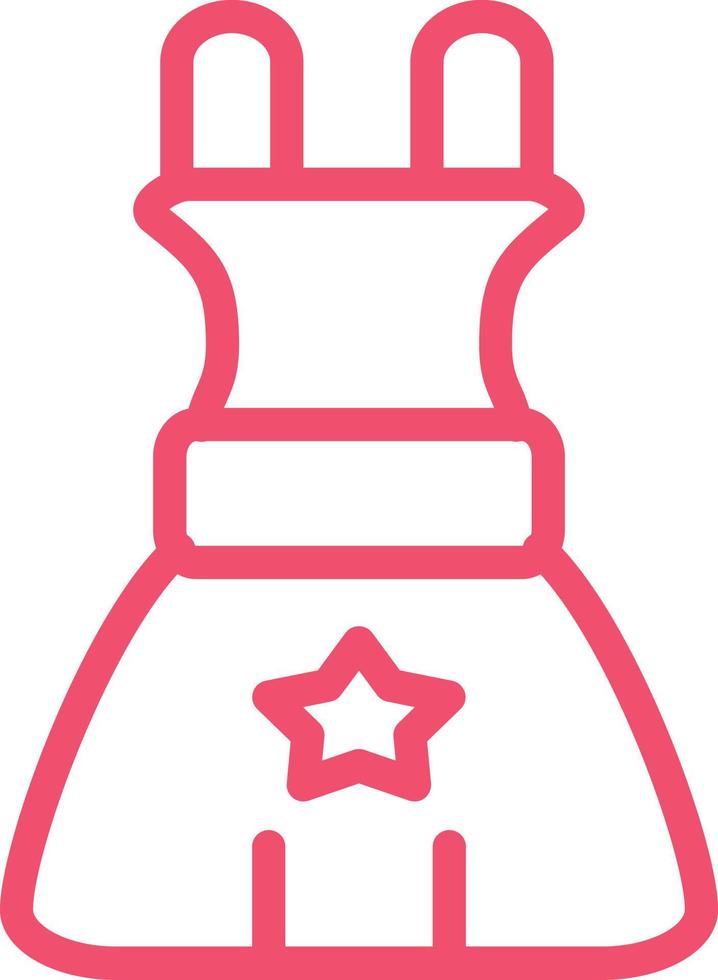 Birthday Dress Vector Icon Design