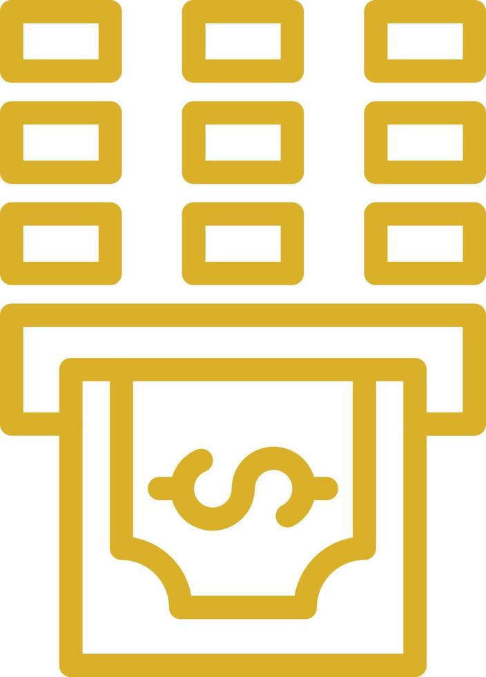 Withdraw Vector Icon Design