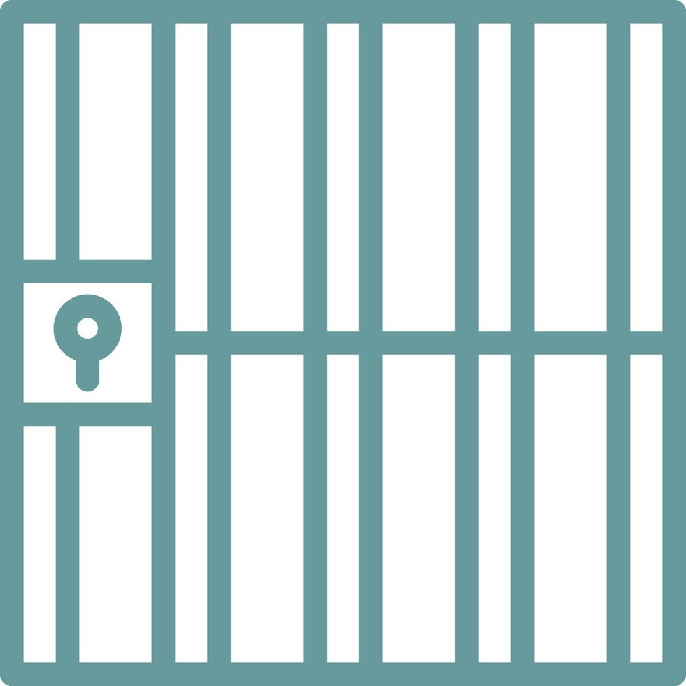 Jail Vector Icon Design