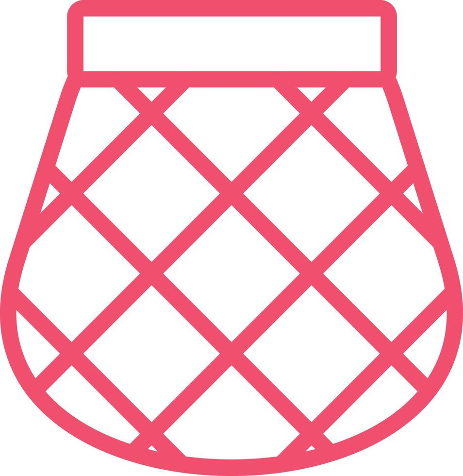 Fish Net Vector Icon Design