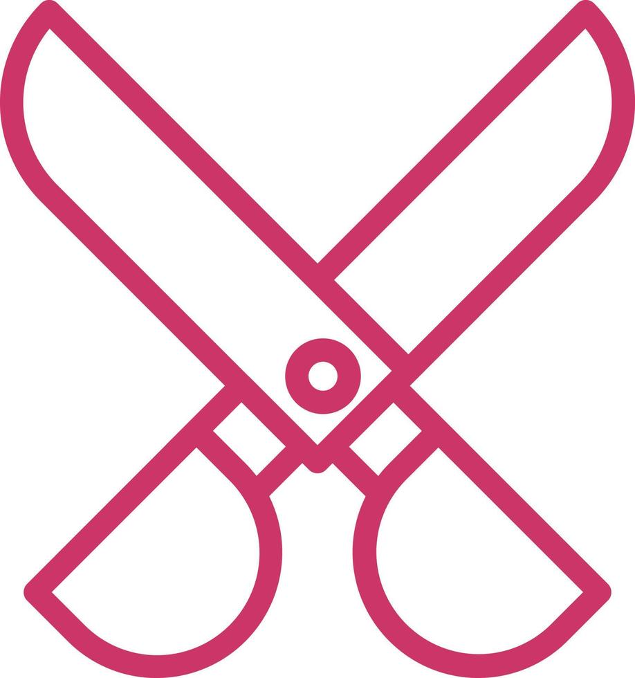 Scissors Vector Icon Design