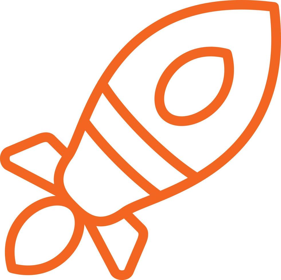 Rocket Vector Icon Design