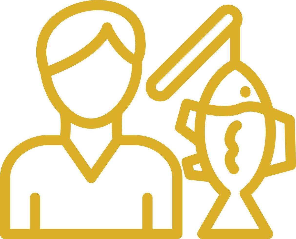 Fisherman Vector Icon Design