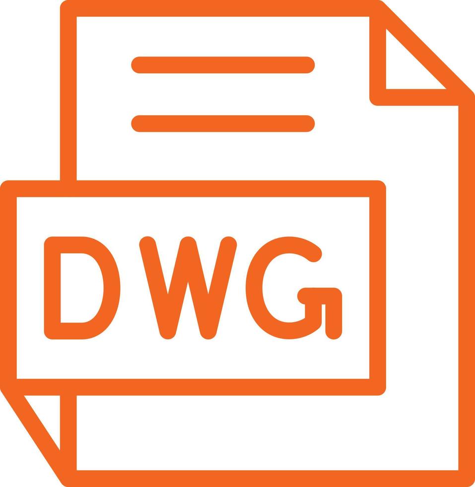 DWG Vector Icon Design