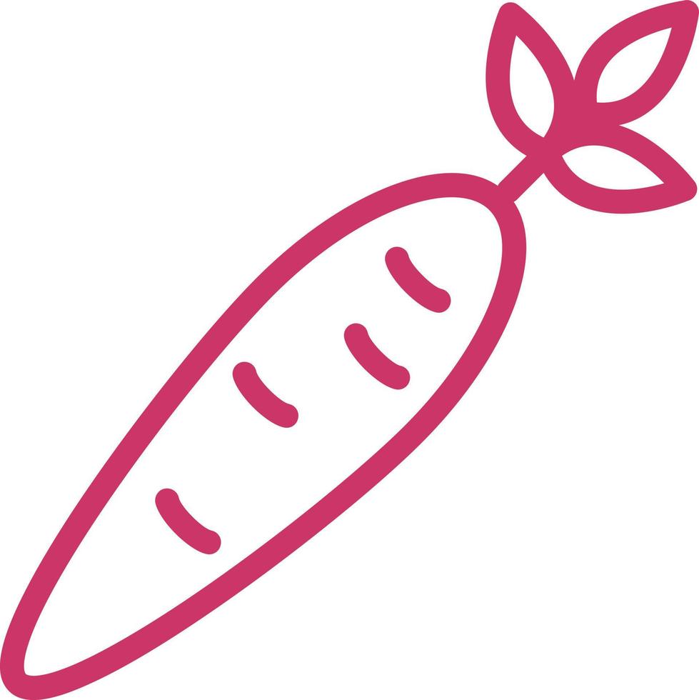 Carrots Vector Icon Design