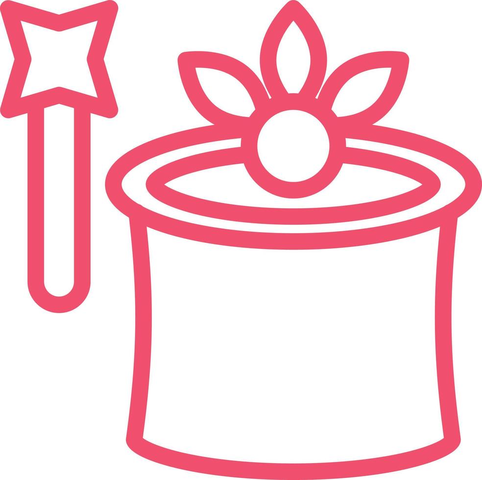 Magic Trick Vector Icon Design