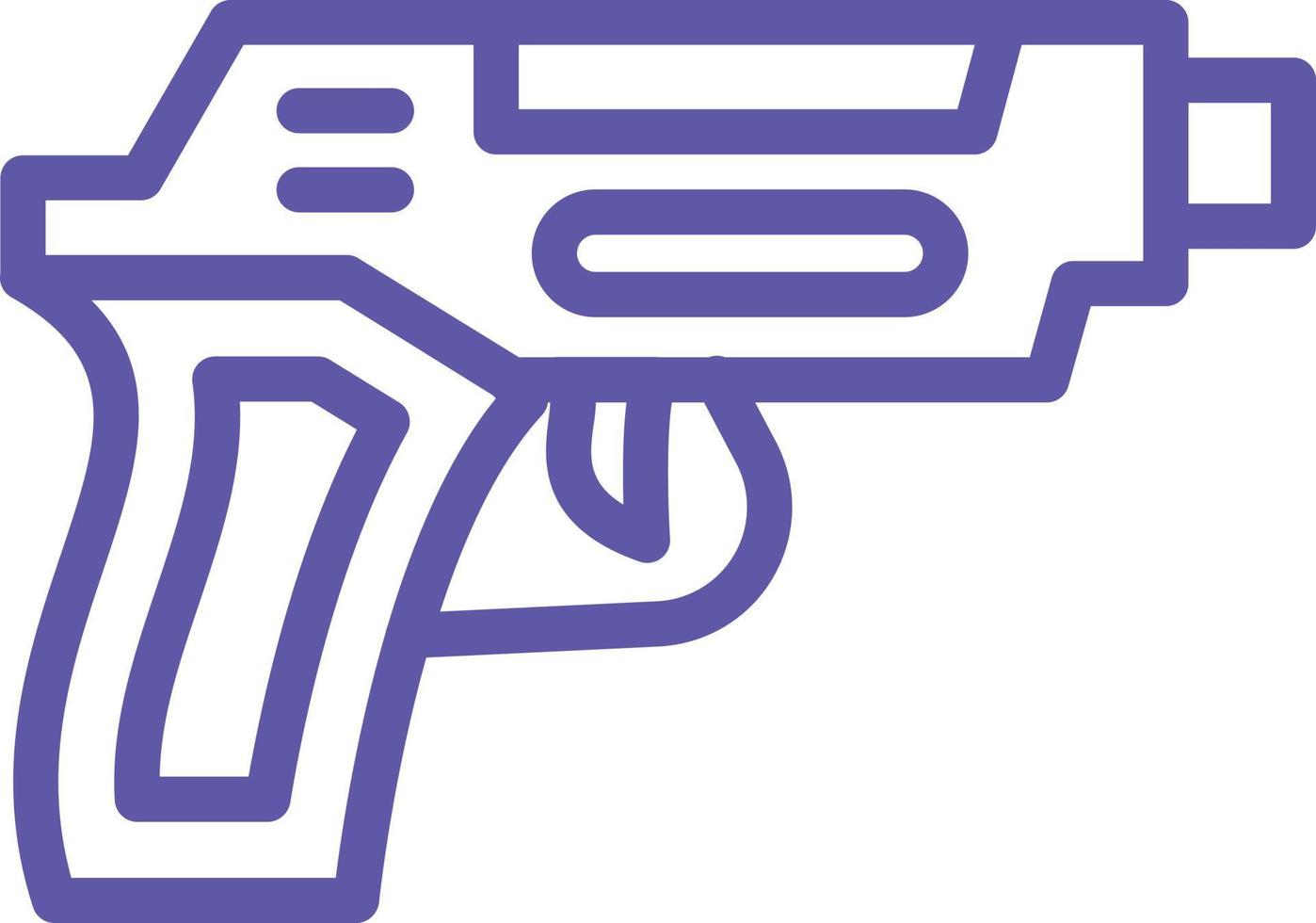 Gun Vector Icon Design