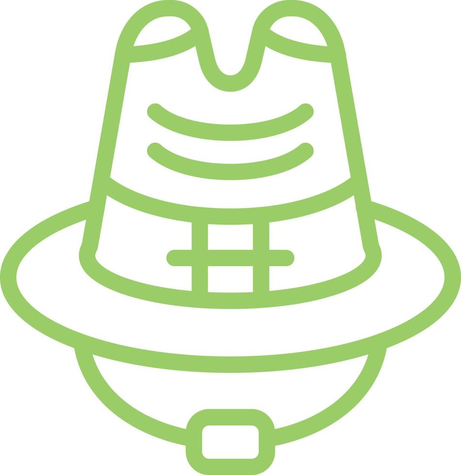 Cowboy Hat Vector Icon Design