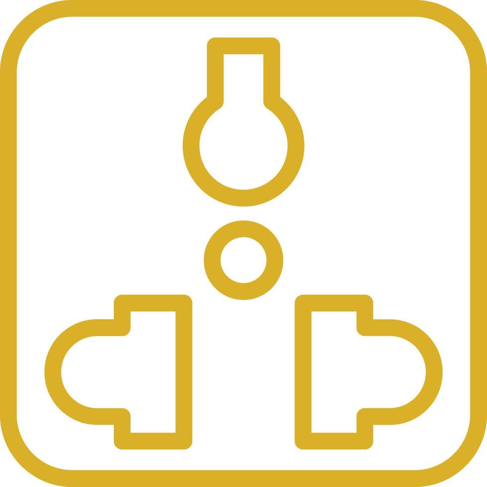 Socket Vector Icon Design