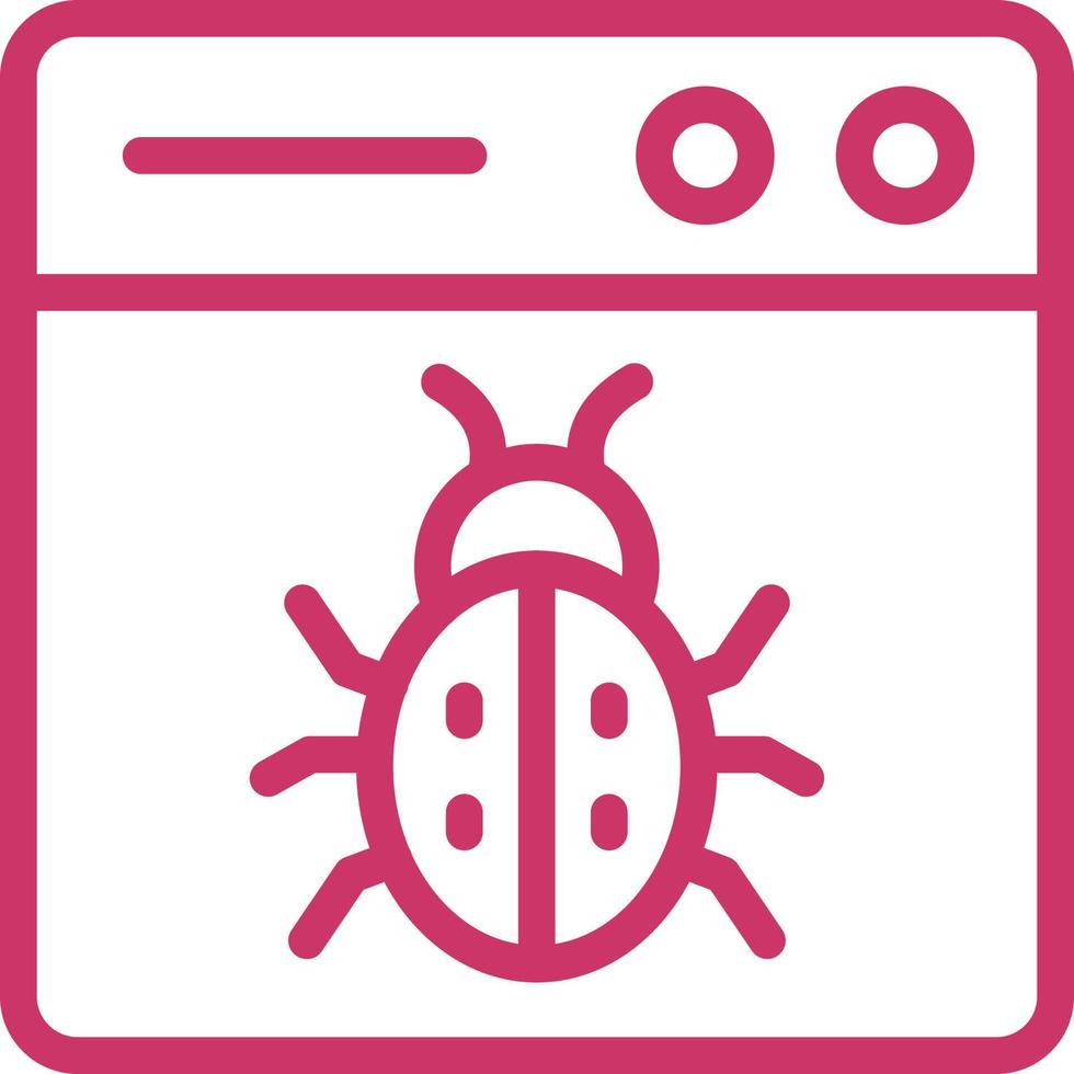 Malware Vector Icon Design