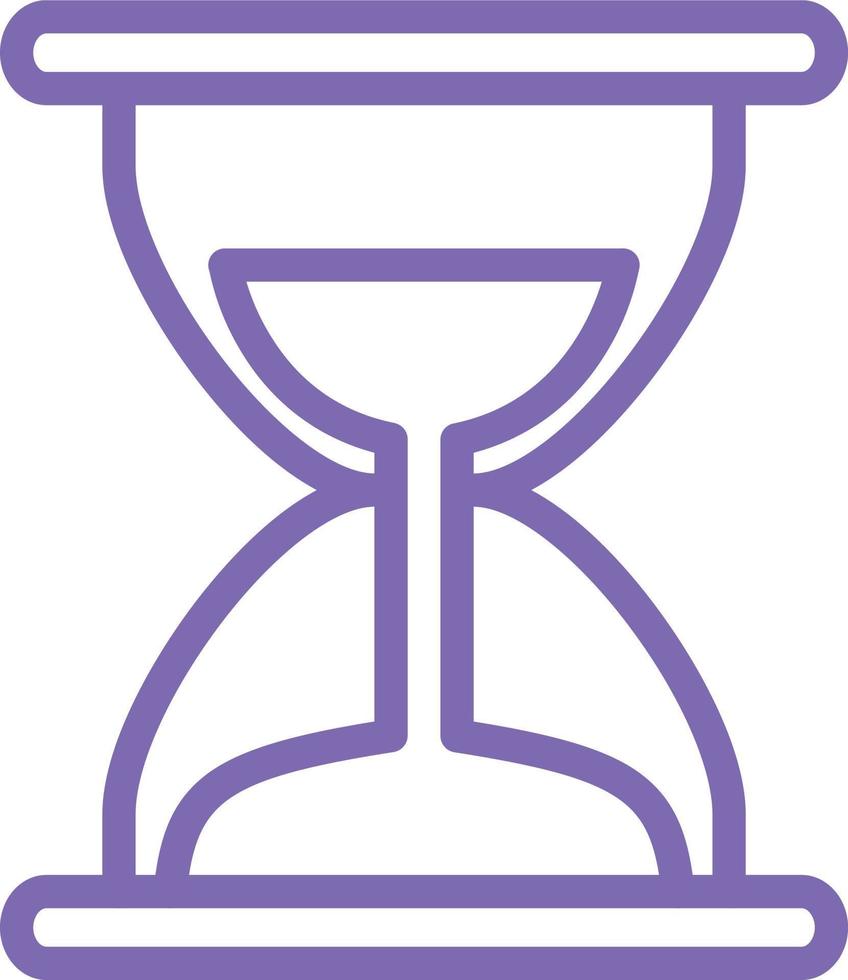 Hourglass Vector Icon Design