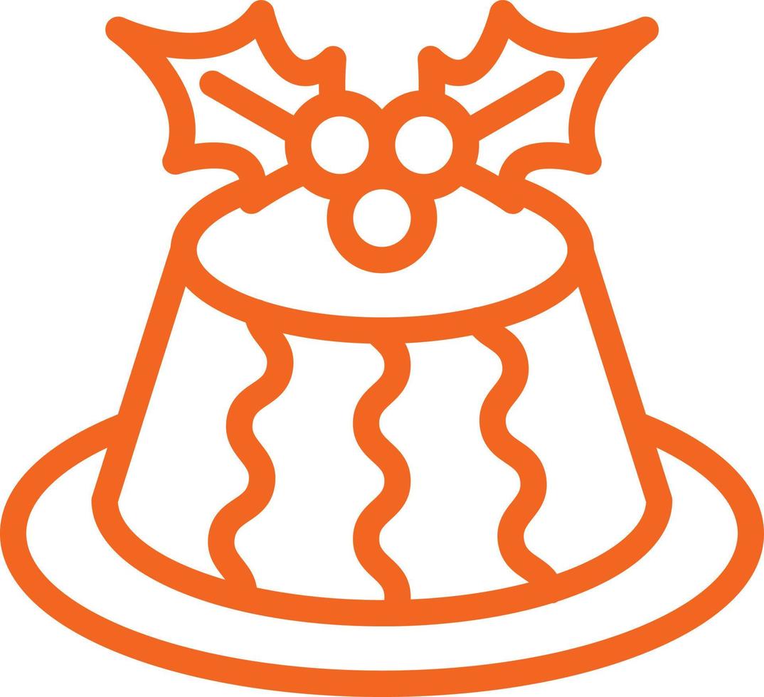 Pudding Vector Icon Design