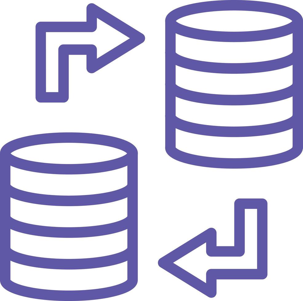 Data Transfer Vector Icon Design