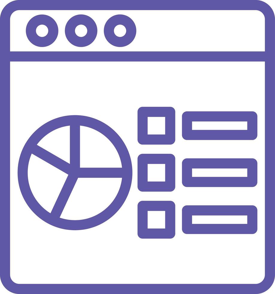 Data Analysis Vector Icon Design