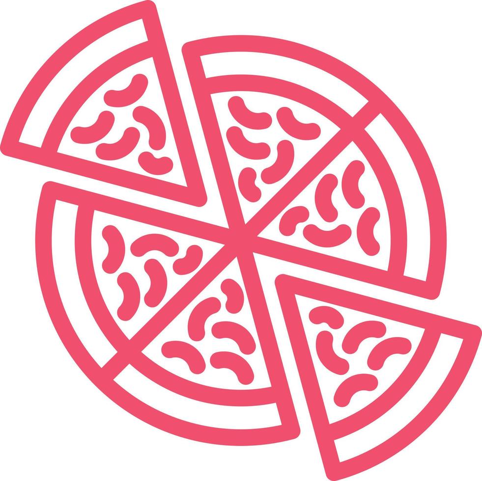 diseño de icono de vector de pizza