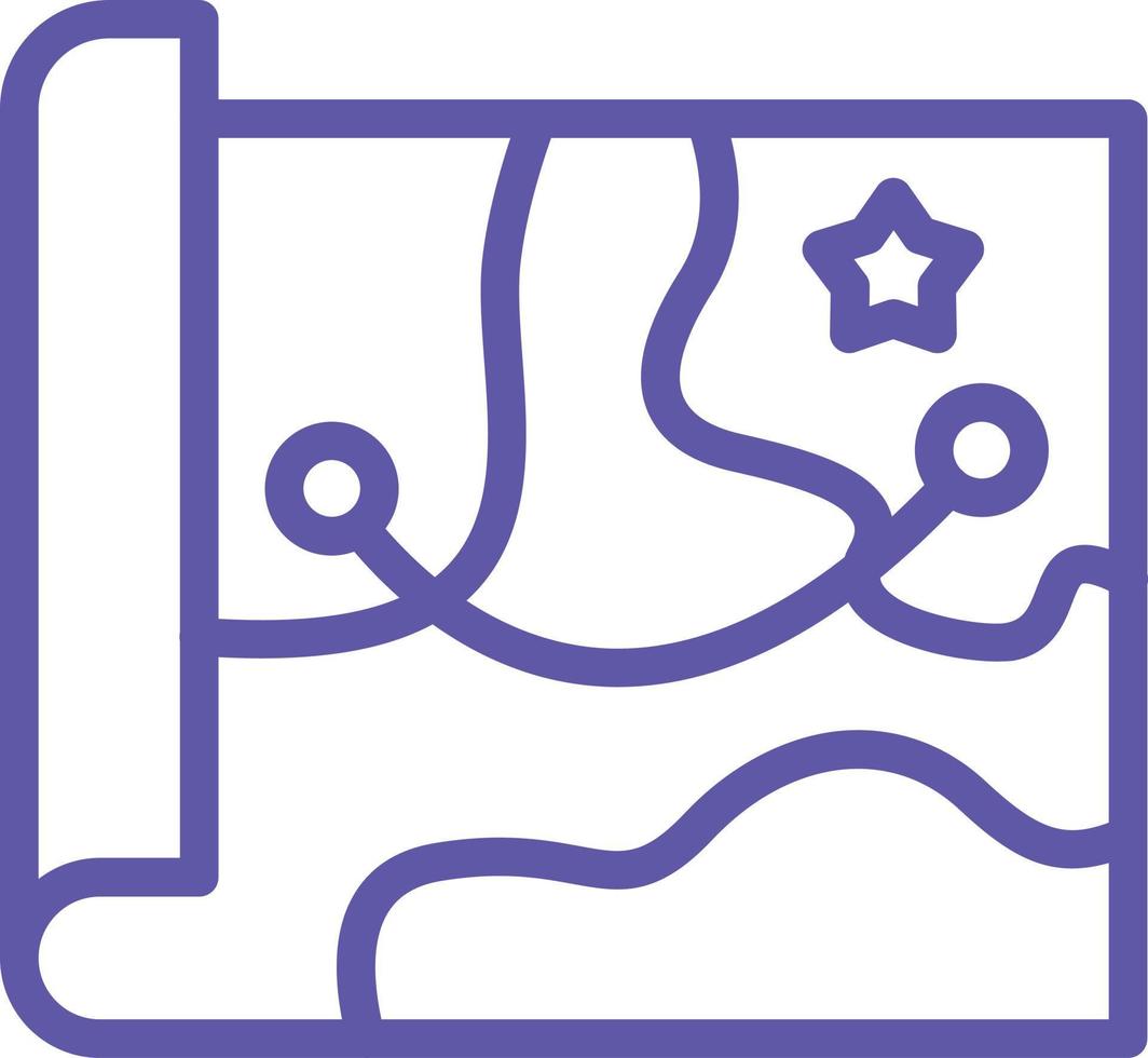 Army Map Vector Icon Design