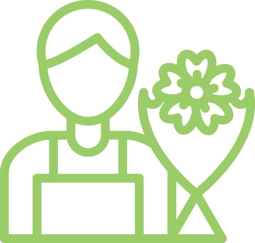 Florist Vector Icon Design