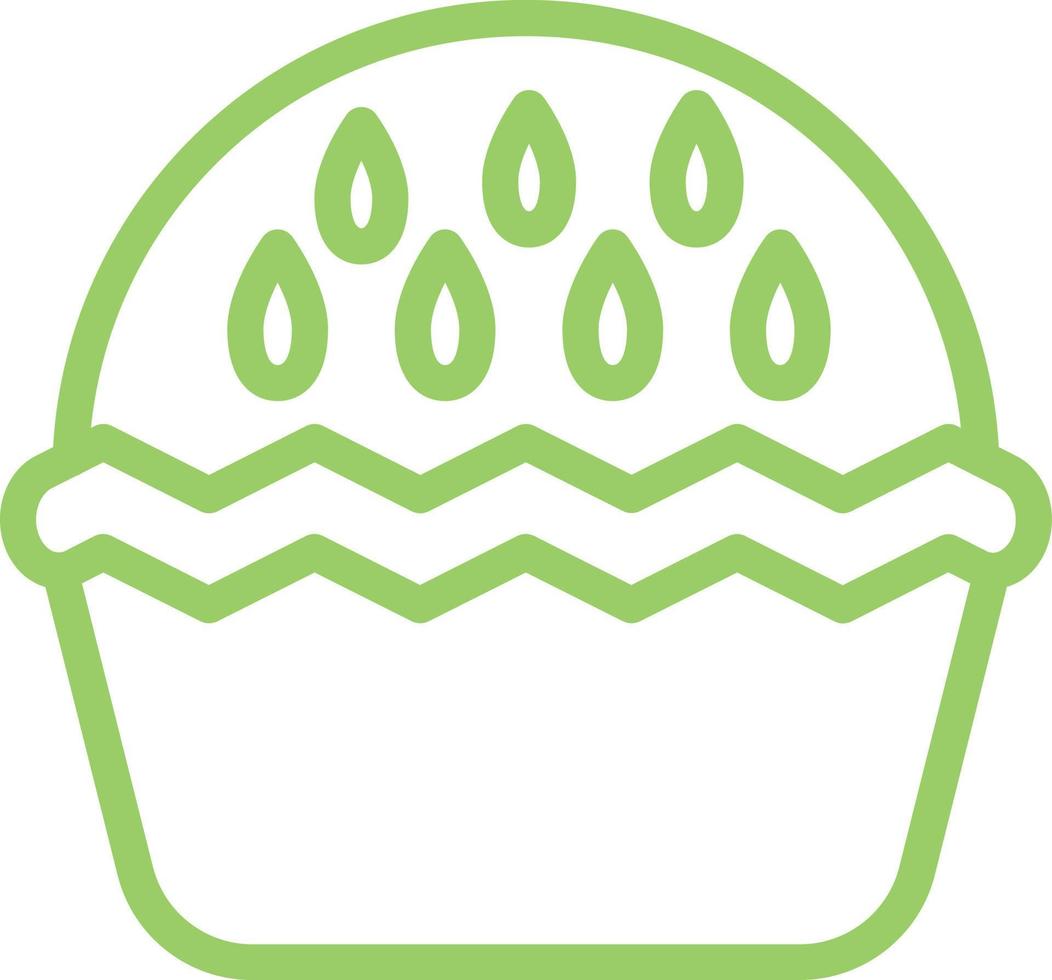 Apple Pie Vector Icon Design