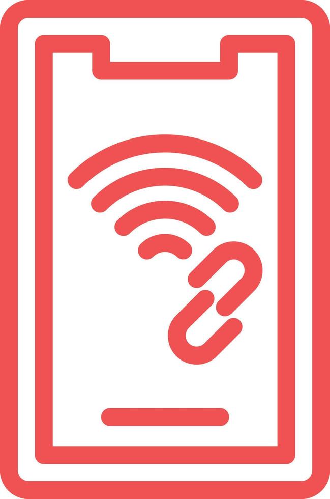 Mobile Hotspot Vector Icon Design