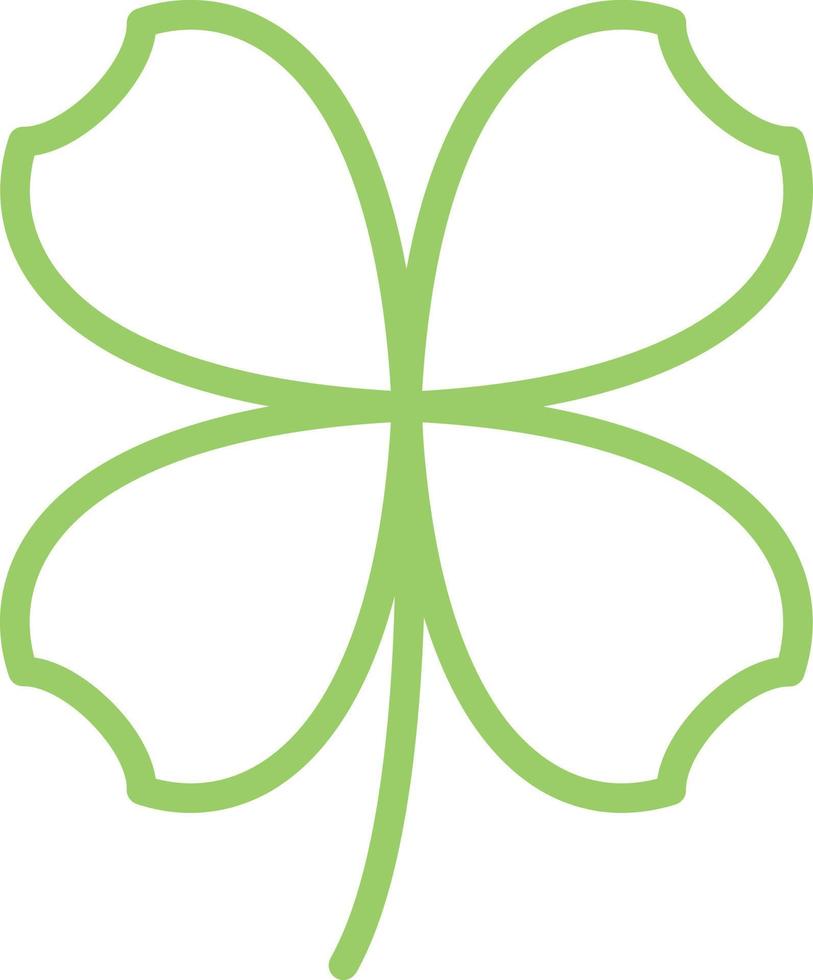 Clover Vector Icon Design