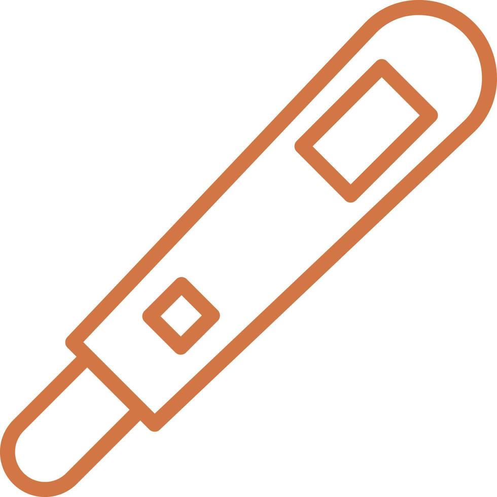 Thermometer Vector Icon Design