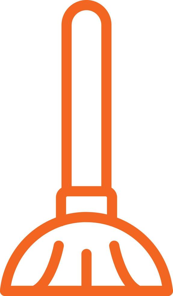 Broom Vector Icon Design