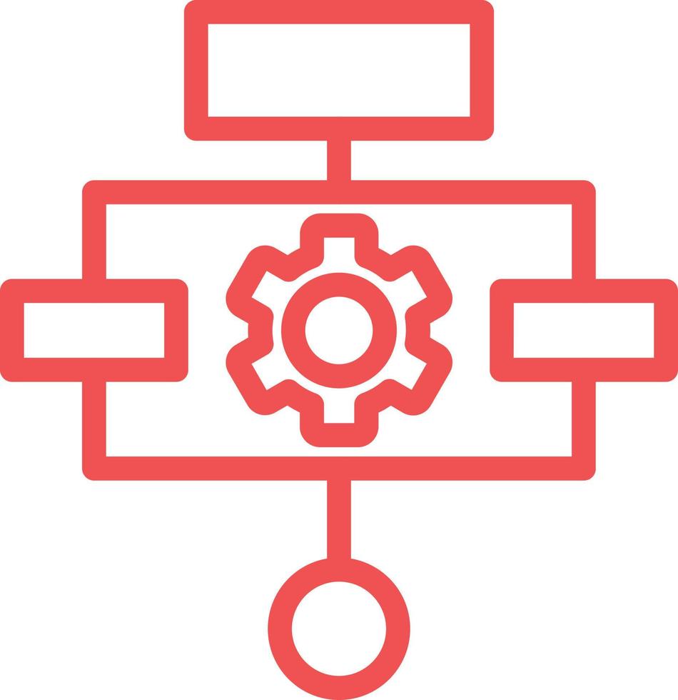 diseño de icono de vector de algoritmo