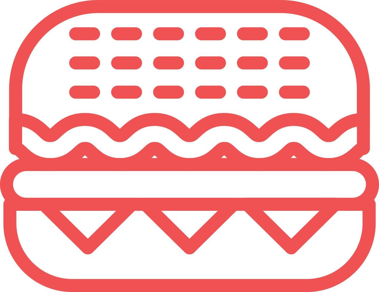 Sandwich Vector Icon Design