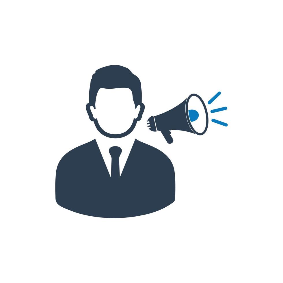 Business Advertisement Icon. Editable Vector EPS Symbol Illustration.