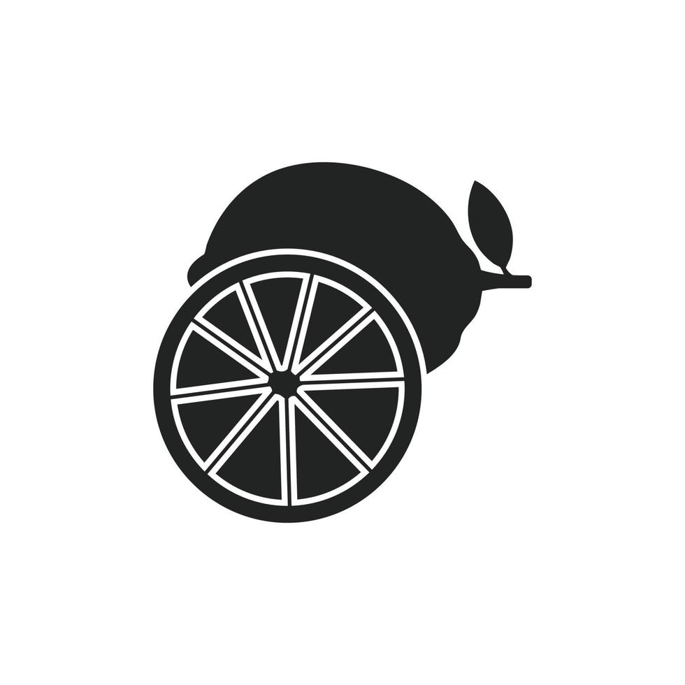 Lemon Icon. Editable Vector EPS Symbol Illustration.