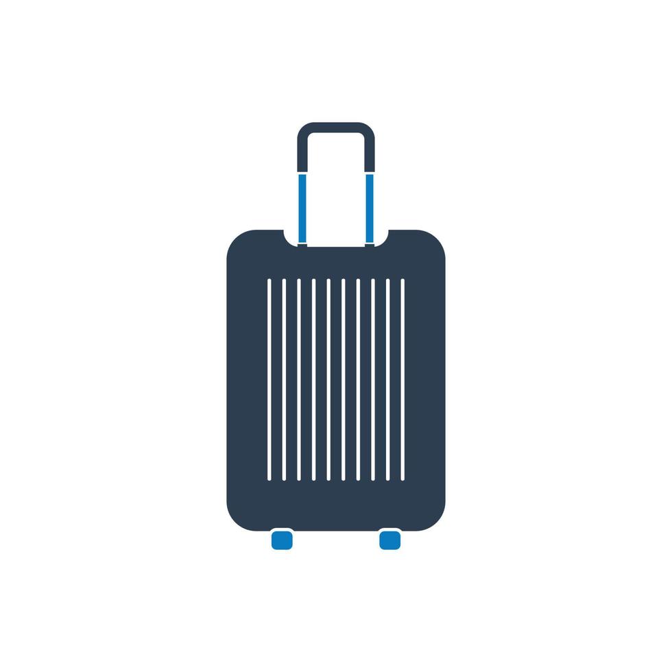 Travel Bag Icon. Editable Vector EPS Symbol Illustration.