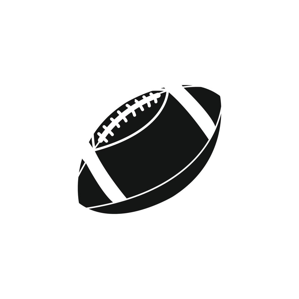 American Football Icon. Editable Vector EPS Symbol Illustration.