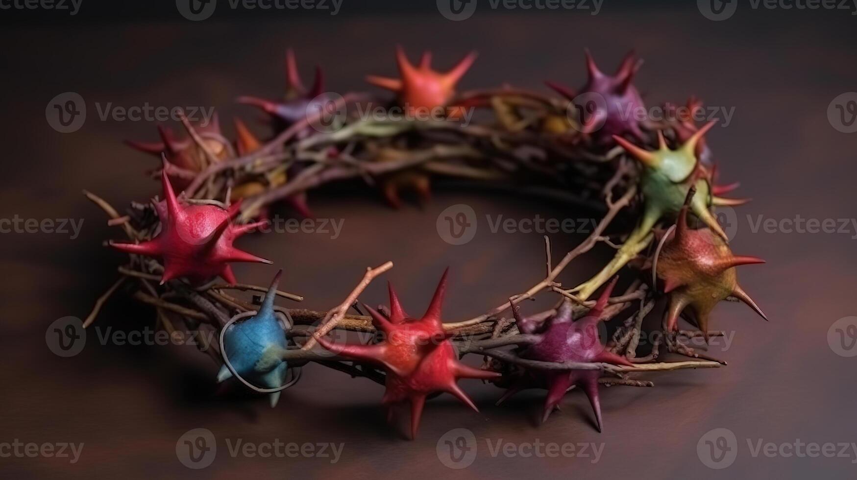 Still life of crown of thorns. photo