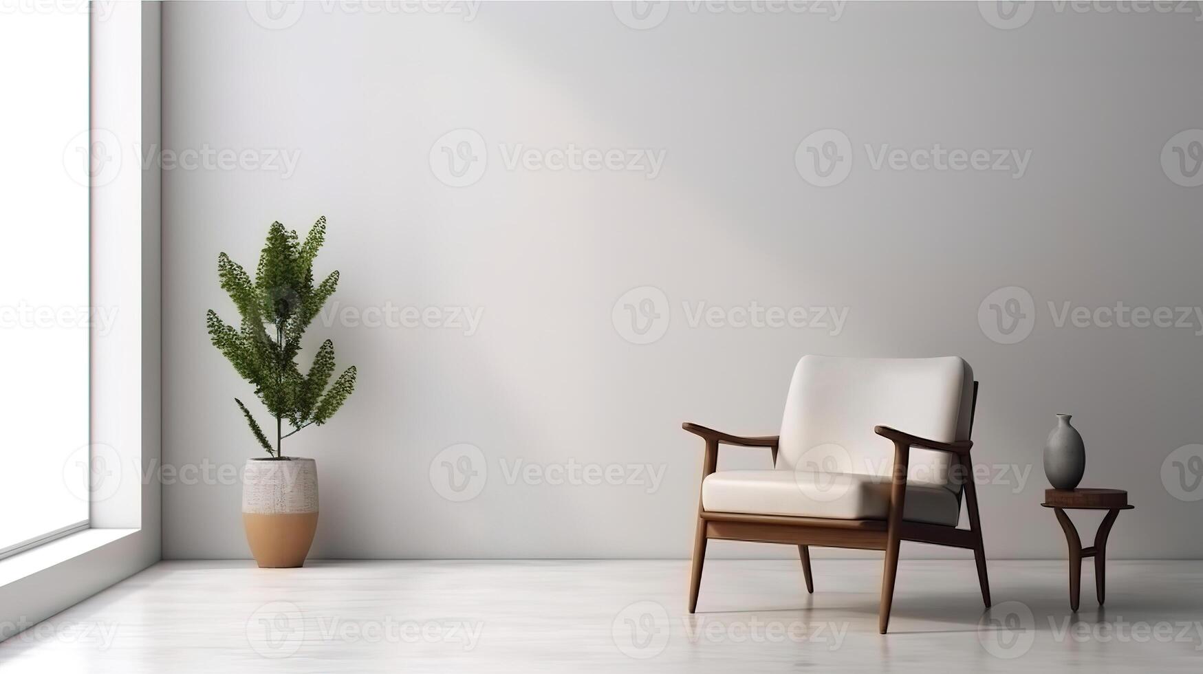 Window shadow in a white room. photo