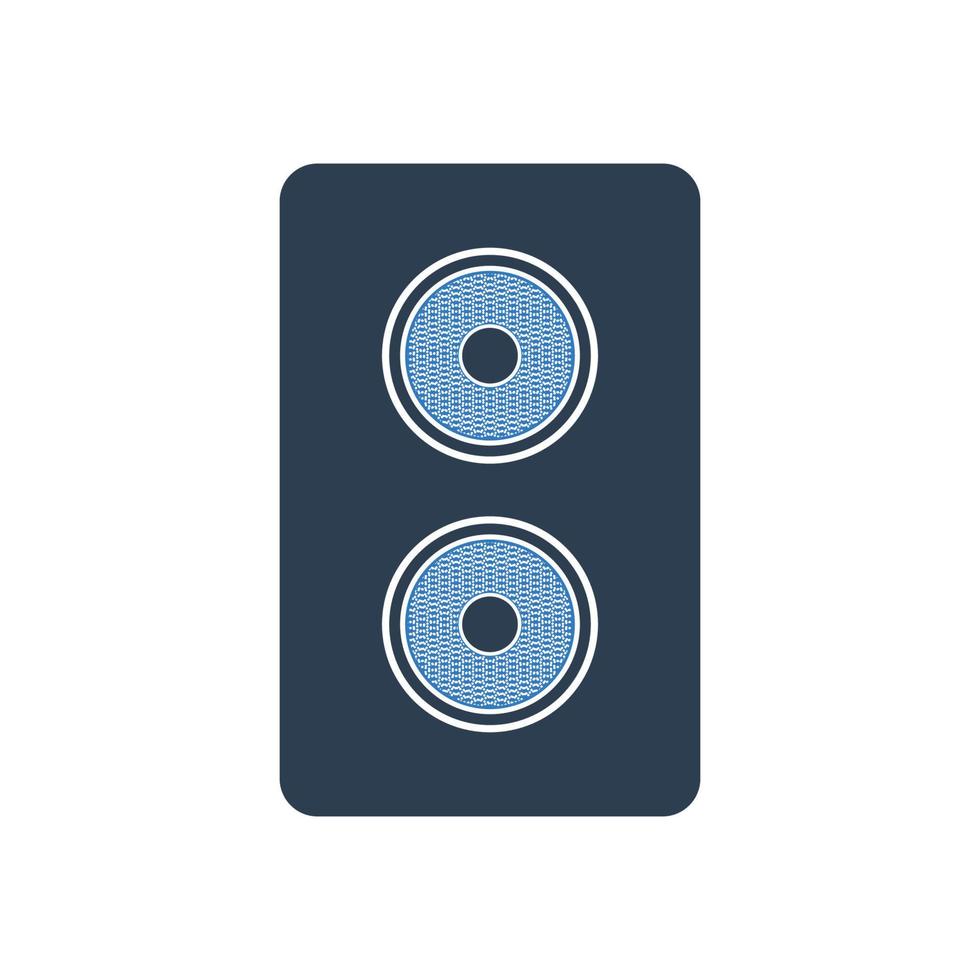 Speaker, Sound box Icon. Editable Vector EPS Symbol Illustration.