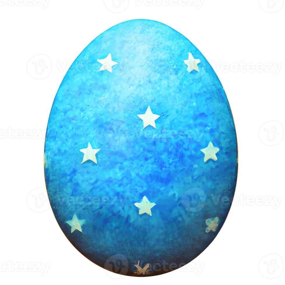 Easter celebration concept. colorful easter egg with colorful background. photo