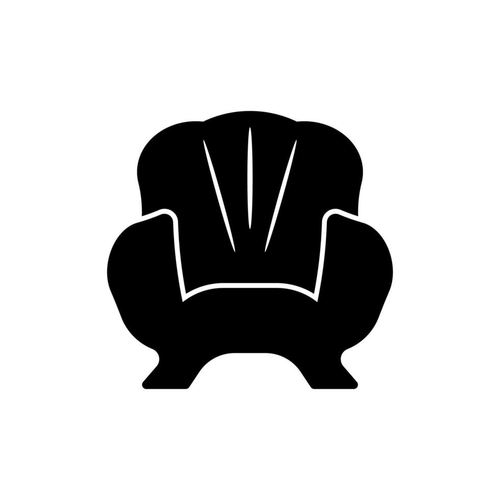 Sofa chair logo icon,illustration design template vector