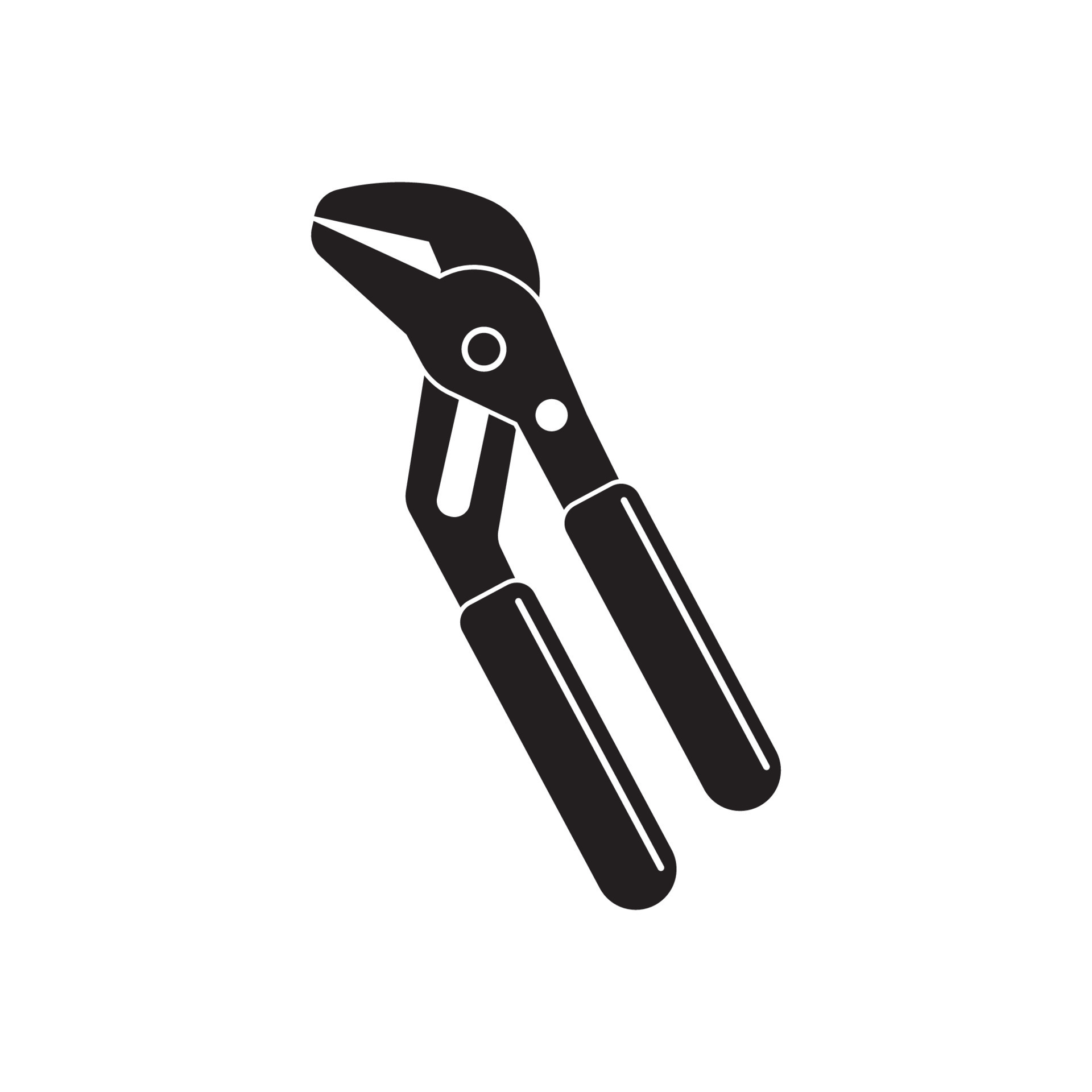 Pliers symbol icon 22773599 Vector Art at Vecteezy