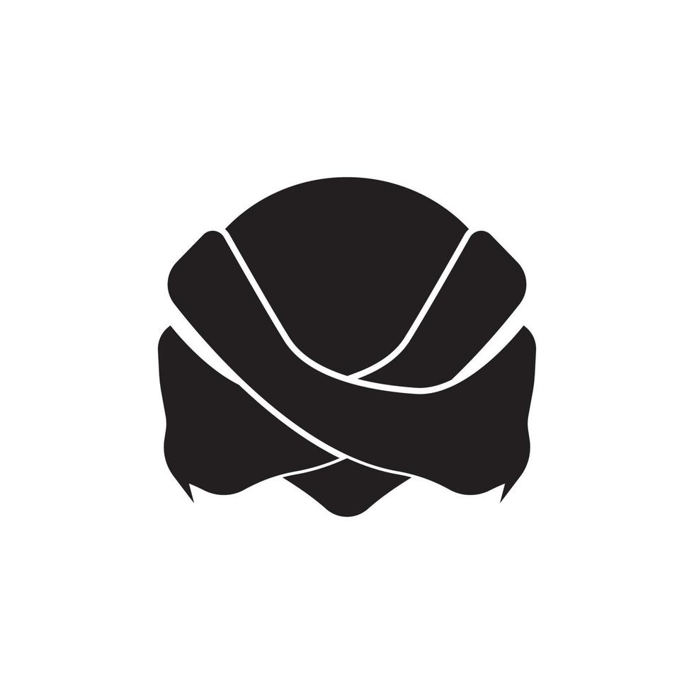 Javanese hat symbol or blangkon vector