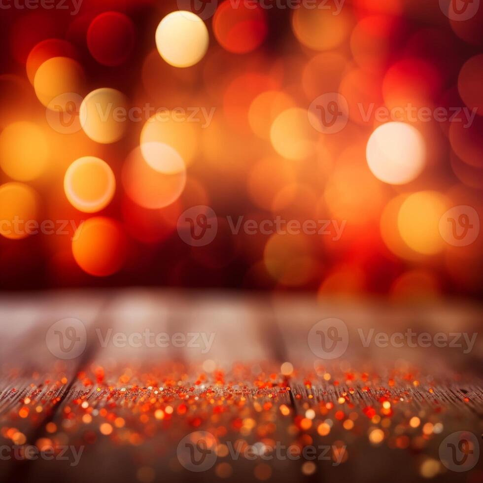 abstract background colorful yellow gold bright balls bokeh photo