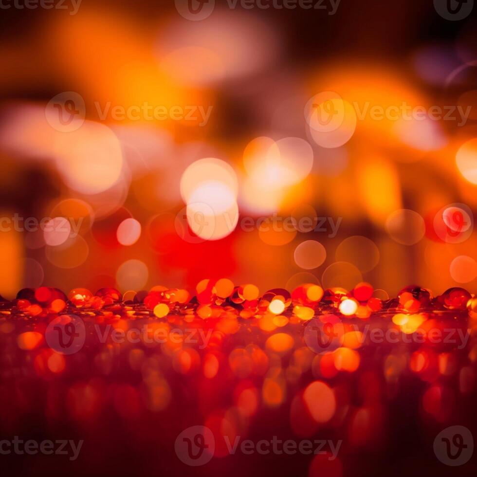 abstract background colorful yellow gold bright balls bokeh photo