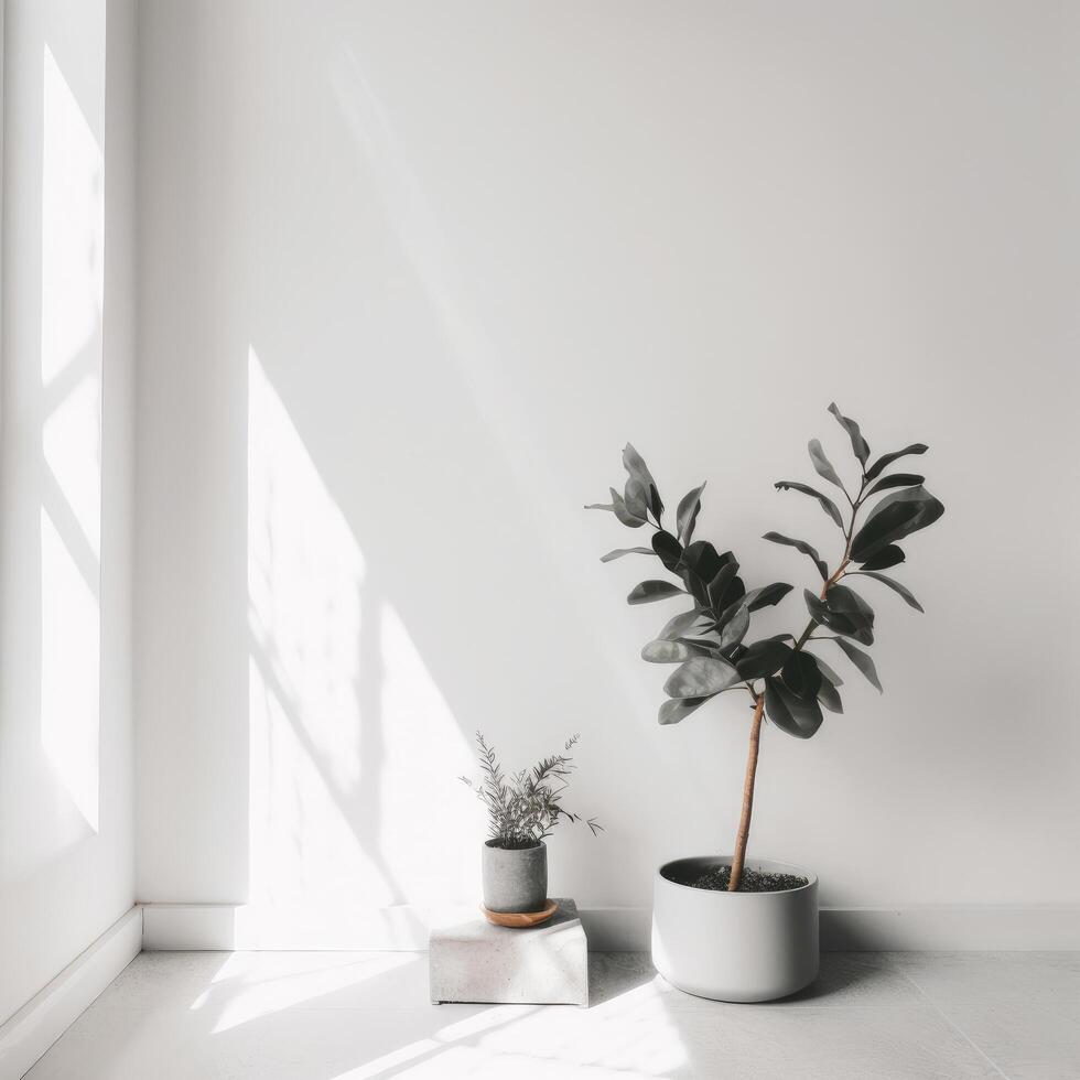 Minimalist background for post in social network. Illustration photo