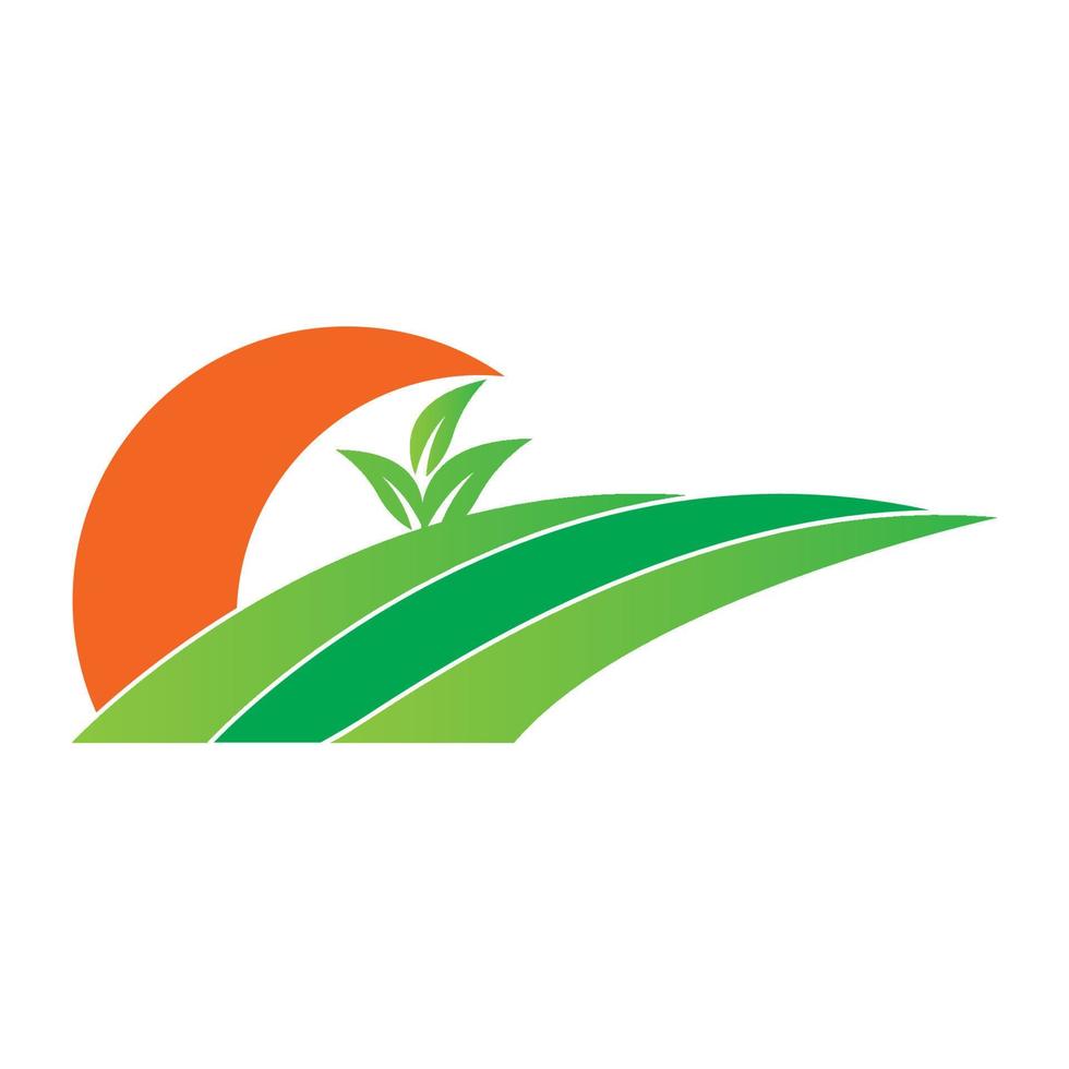 agricultura logo icono símbolo, vector ilustración diseño modelo