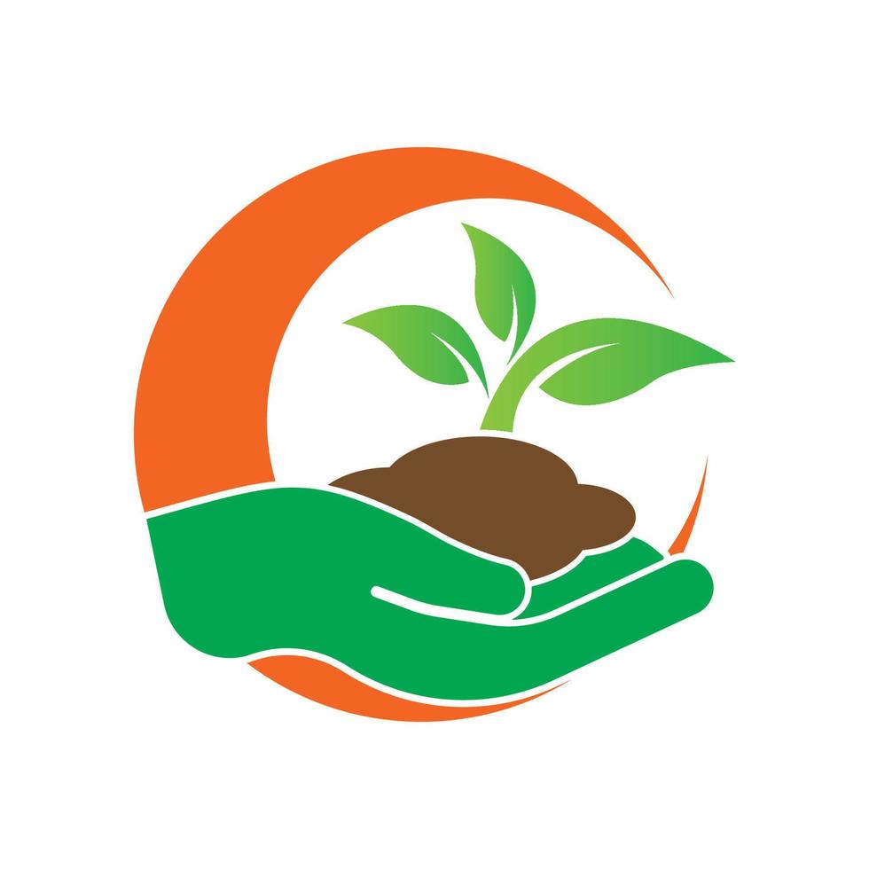 agricultura logo icono símbolo, vector ilustración diseño modelo