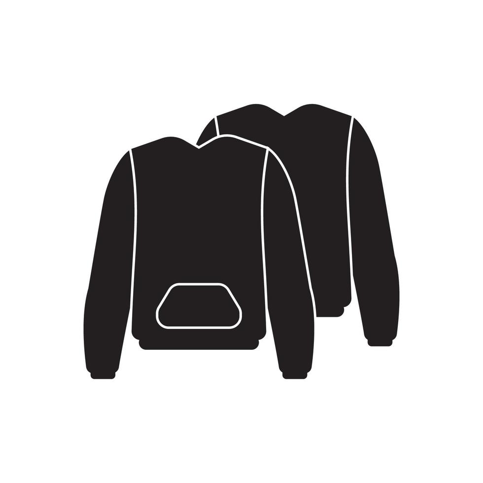 chaqueta símbolo icono, logotipo ilustración diseño modelo. vector